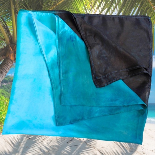 JagBag Large Silk Beach Wrap - Midnight